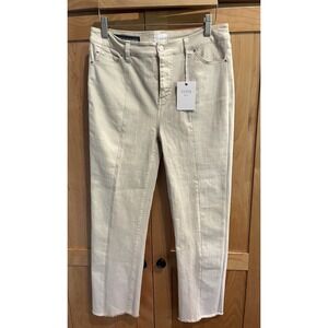 Ecru Brand Straight Leg 'the Sunset' Jeans Size 26 -Sandstone. Originally $180!